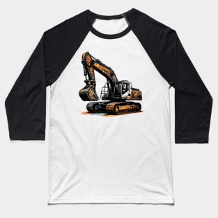 Excavator Baseball T-Shirt